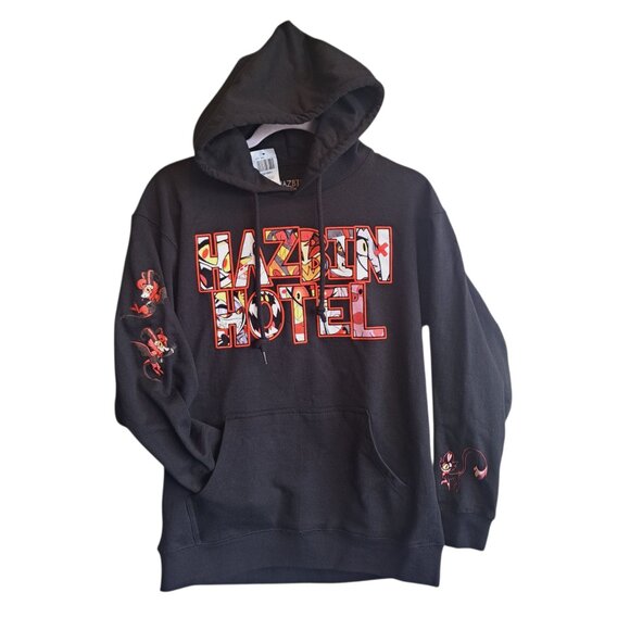 Hazbin Hotel Character Logo Hoodie with Charlie Morningstar, KeeKee Size Med - Picture 1 of 6
